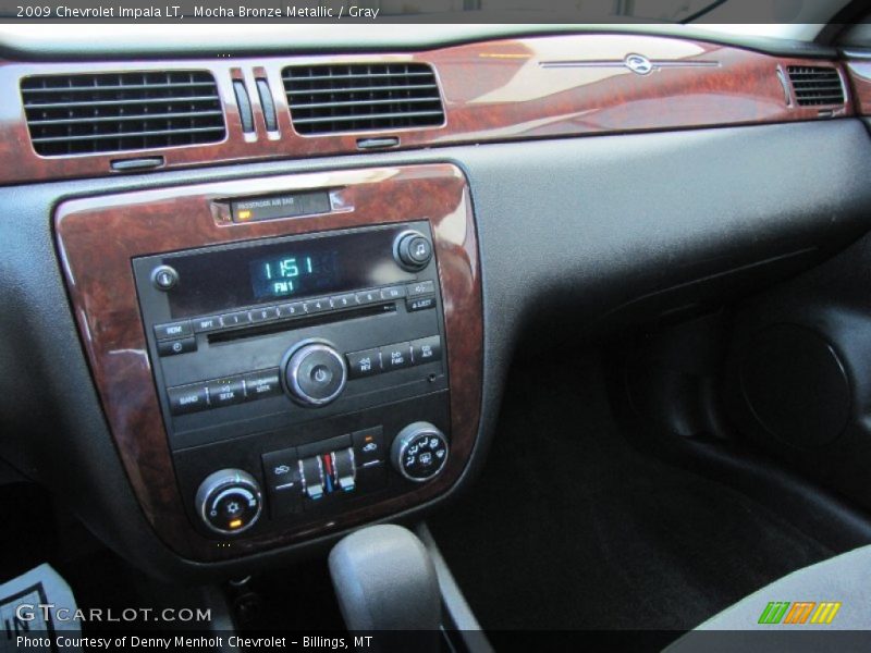 Mocha Bronze Metallic / Gray 2009 Chevrolet Impala LT