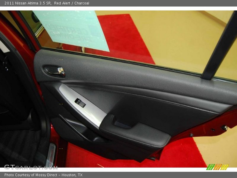 Red Alert / Charcoal 2011 Nissan Altima 3.5 SR