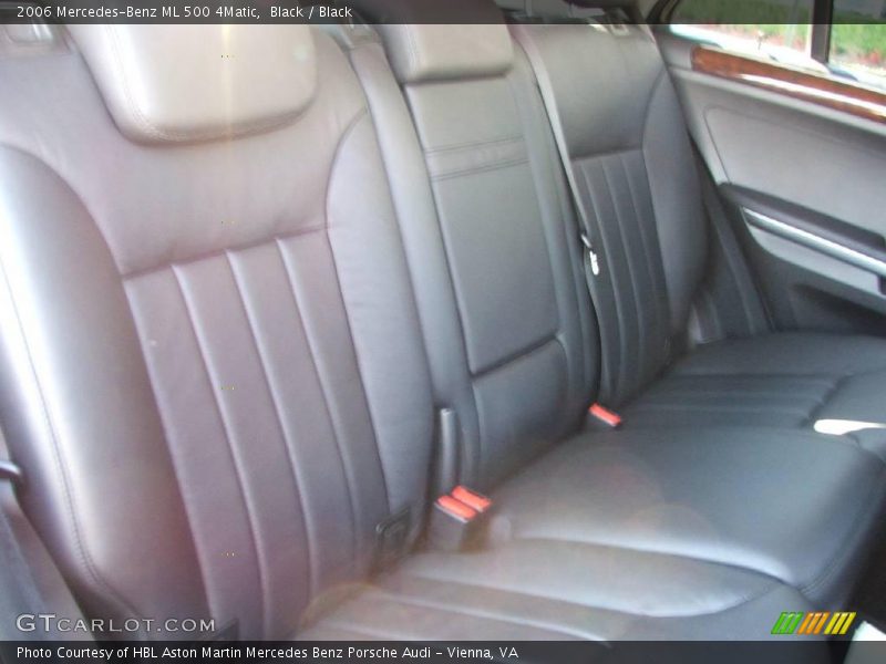 Black / Black 2006 Mercedes-Benz ML 500 4Matic