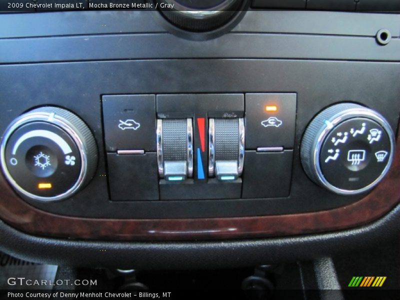 Mocha Bronze Metallic / Gray 2009 Chevrolet Impala LT