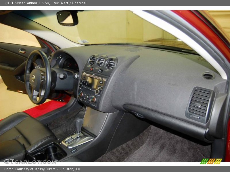Red Alert / Charcoal 2011 Nissan Altima 3.5 SR