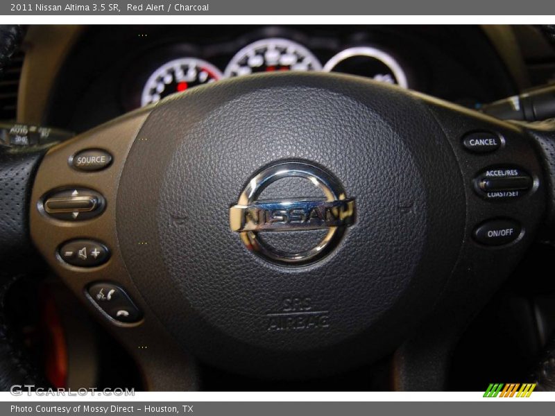 Red Alert / Charcoal 2011 Nissan Altima 3.5 SR