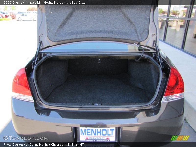 Mocha Bronze Metallic / Gray 2009 Chevrolet Impala LT