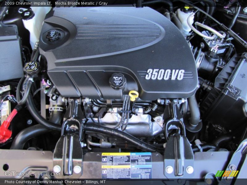 Mocha Bronze Metallic / Gray 2009 Chevrolet Impala LT