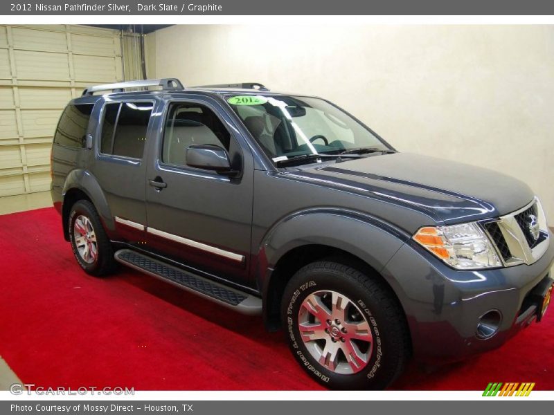 Dark Slate / Graphite 2012 Nissan Pathfinder Silver