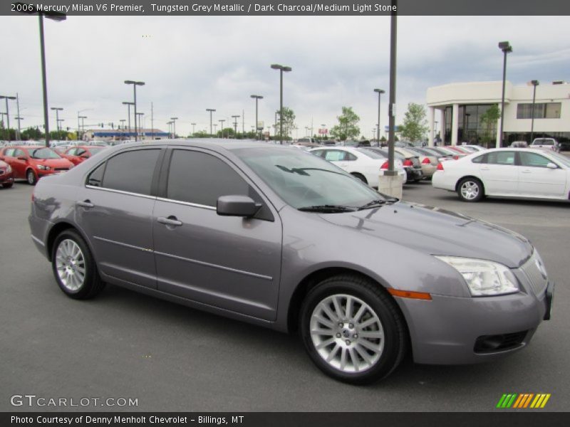 Tungsten Grey Metallic / Dark Charcoal/Medium Light Stone 2006 Mercury Milan V6 Premier