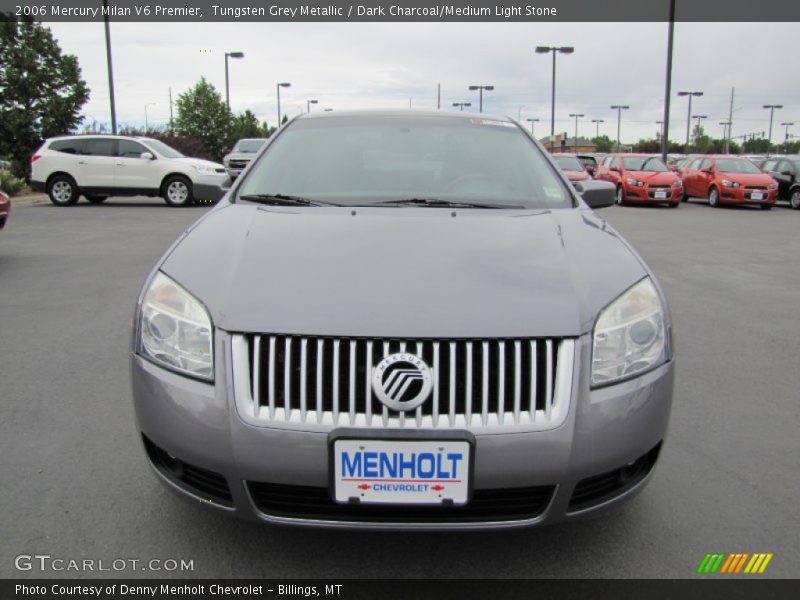 Tungsten Grey Metallic / Dark Charcoal/Medium Light Stone 2006 Mercury Milan V6 Premier