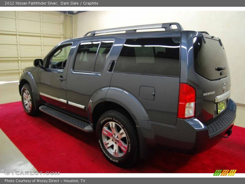Dark Slate / Graphite 2012 Nissan Pathfinder Silver