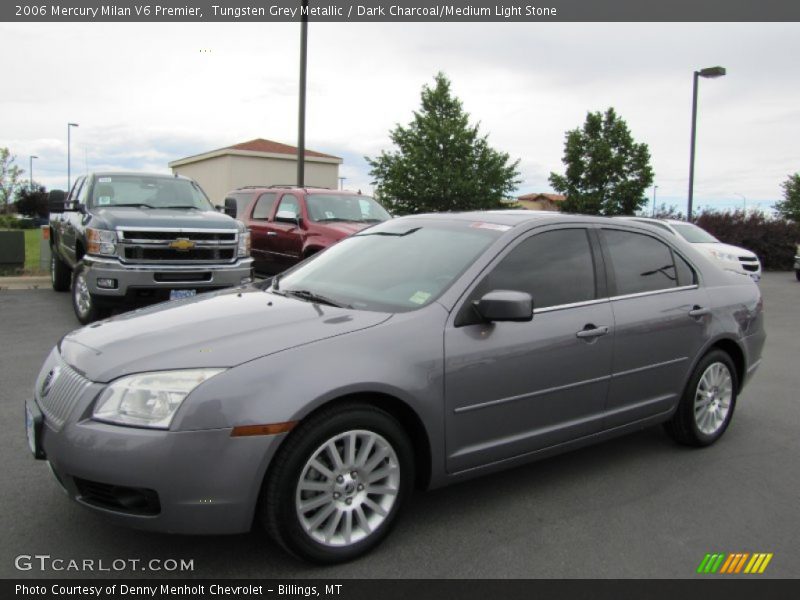 Tungsten Grey Metallic / Dark Charcoal/Medium Light Stone 2006 Mercury Milan V6 Premier