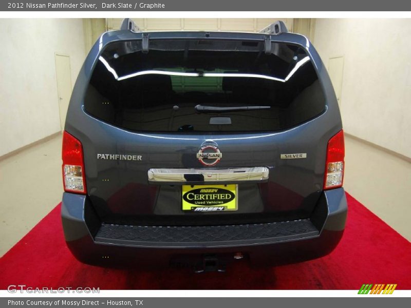 Dark Slate / Graphite 2012 Nissan Pathfinder Silver