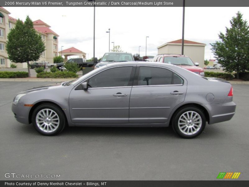 Tungsten Grey Metallic / Dark Charcoal/Medium Light Stone 2006 Mercury Milan V6 Premier