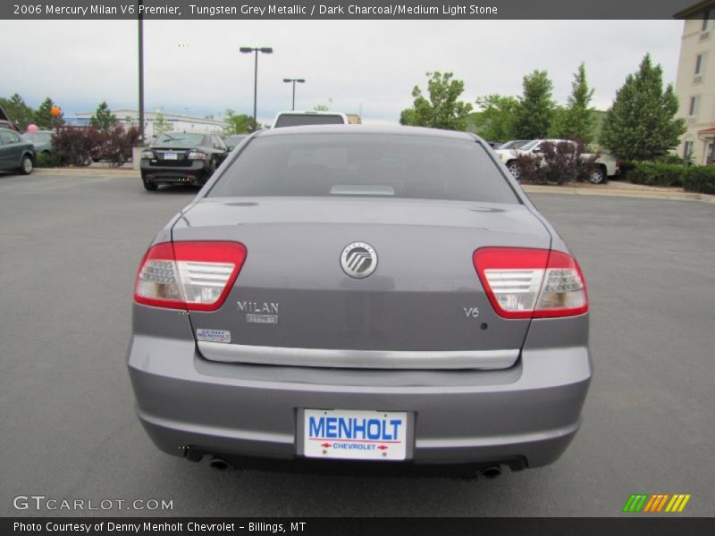 Tungsten Grey Metallic / Dark Charcoal/Medium Light Stone 2006 Mercury Milan V6 Premier