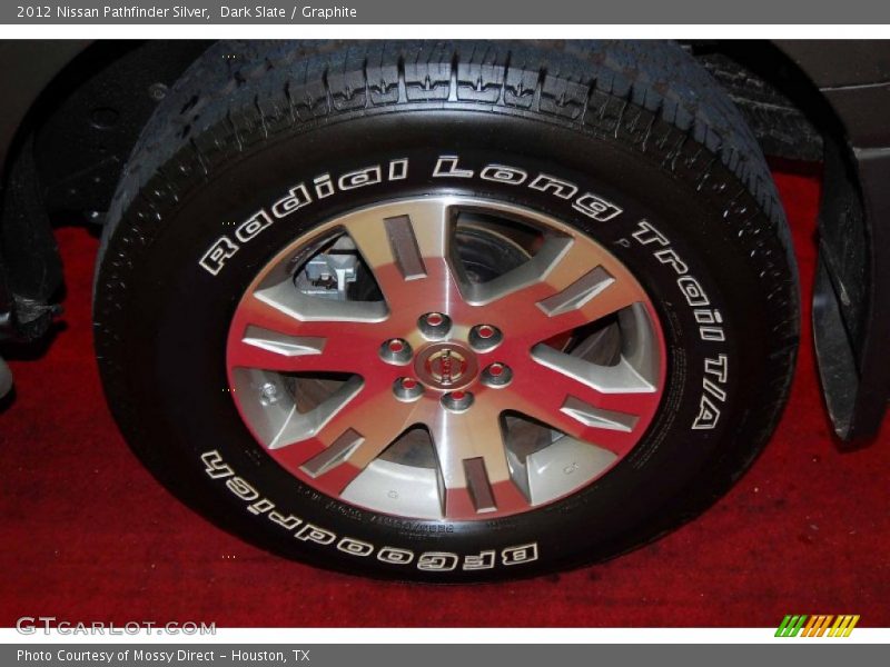 Dark Slate / Graphite 2012 Nissan Pathfinder Silver