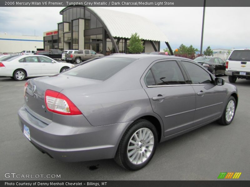 Tungsten Grey Metallic / Dark Charcoal/Medium Light Stone 2006 Mercury Milan V6 Premier