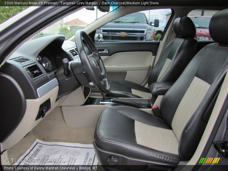 Tungsten Grey Metallic / Dark Charcoal/Medium Light Stone 2006 Mercury Milan V6 Premier