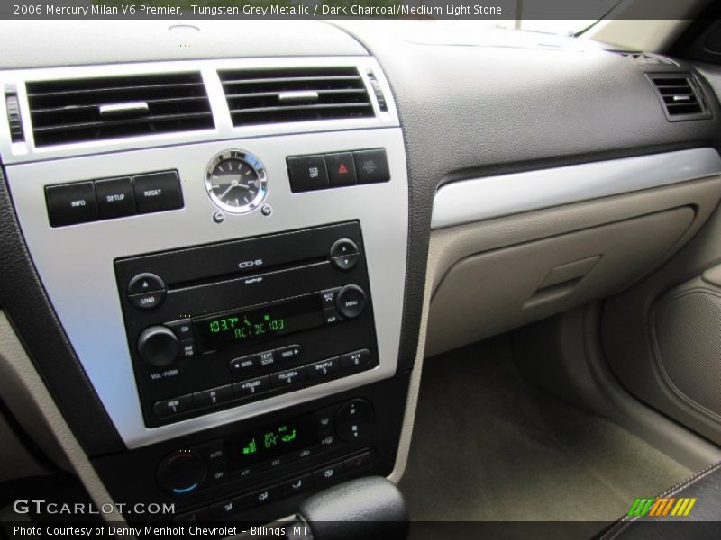 Tungsten Grey Metallic / Dark Charcoal/Medium Light Stone 2006 Mercury Milan V6 Premier