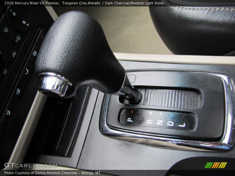 Tungsten Grey Metallic / Dark Charcoal/Medium Light Stone 2006 Mercury Milan V6 Premier