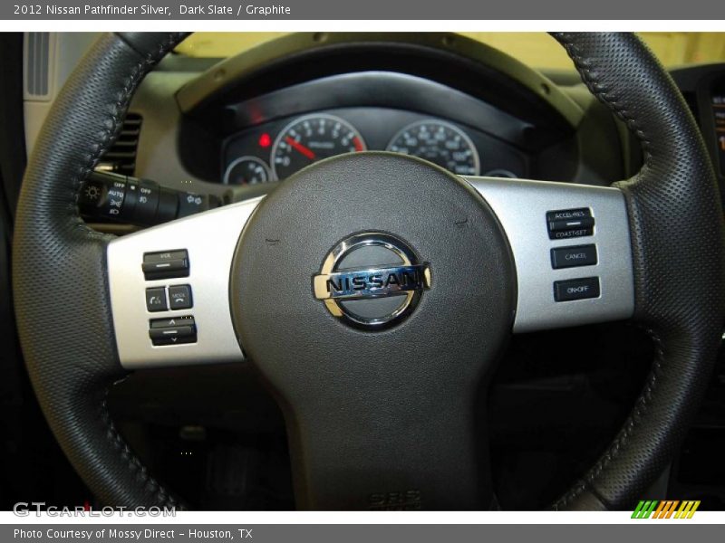 Dark Slate / Graphite 2012 Nissan Pathfinder Silver