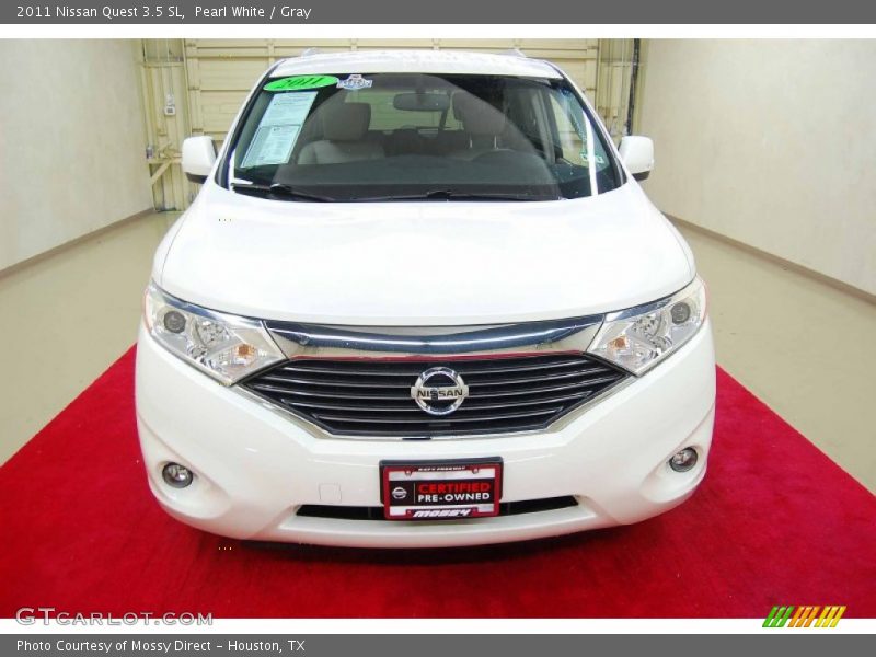 Pearl White / Gray 2011 Nissan Quest 3.5 SL