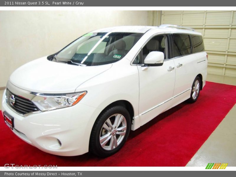 Pearl White / Gray 2011 Nissan Quest 3.5 SL