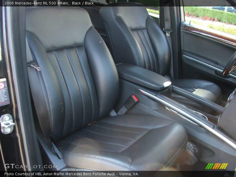 Black / Black 2006 Mercedes-Benz ML 500 4Matic