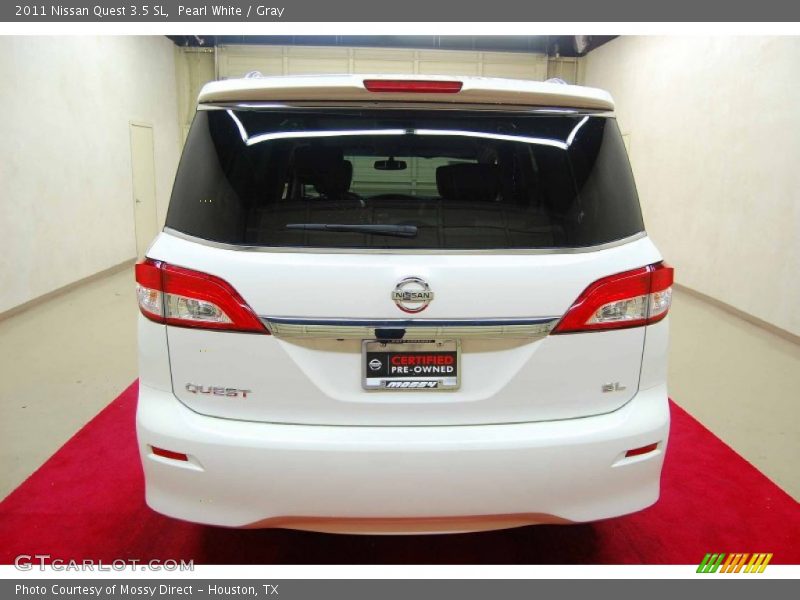 Pearl White / Gray 2011 Nissan Quest 3.5 SL
