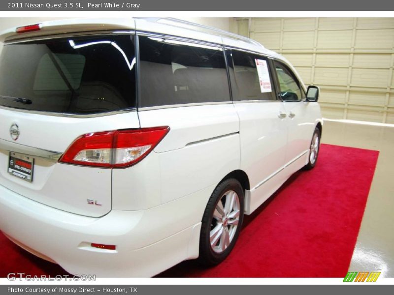 Pearl White / Gray 2011 Nissan Quest 3.5 SL