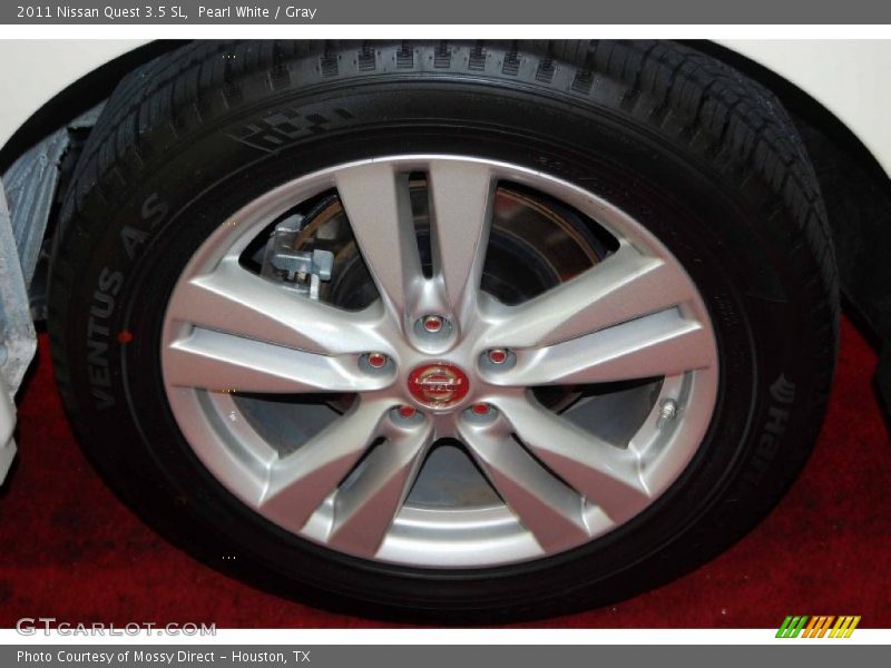 Pearl White / Gray 2011 Nissan Quest 3.5 SL