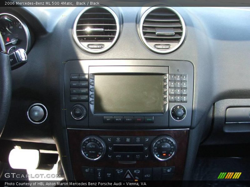 Black / Black 2006 Mercedes-Benz ML 500 4Matic