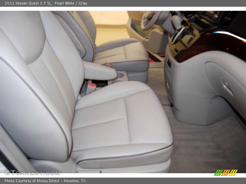 Pearl White / Gray 2011 Nissan Quest 3.5 SL