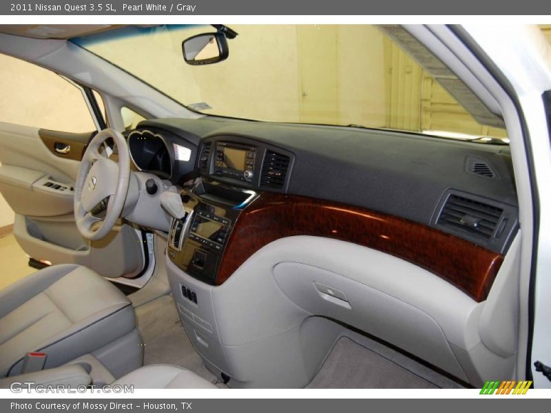 Pearl White / Gray 2011 Nissan Quest 3.5 SL