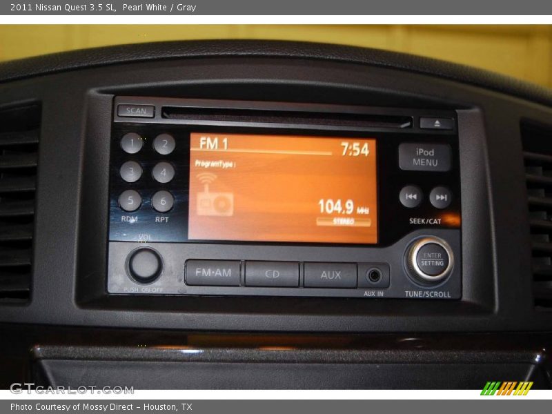 Pearl White / Gray 2011 Nissan Quest 3.5 SL