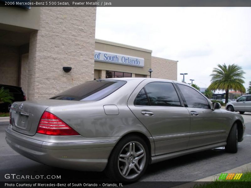 Pewter Metallic / Java 2006 Mercedes-Benz S 500 Sedan