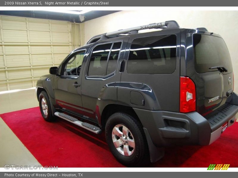 Night Armor Metallic / Graphite/Steel 2009 Nissan Xterra S