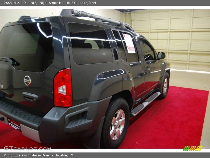 Night Armor Metallic / Graphite/Steel 2009 Nissan Xterra S