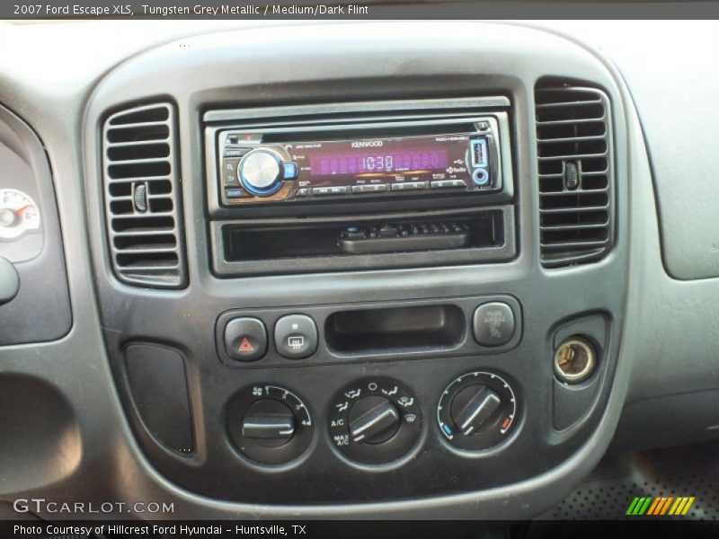 Tungsten Grey Metallic / Medium/Dark Flint 2007 Ford Escape XLS