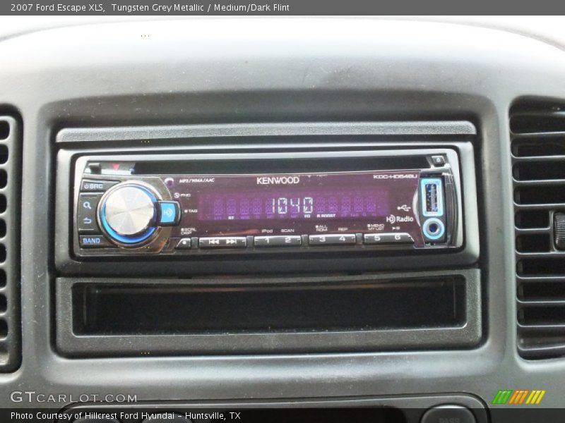 Tungsten Grey Metallic / Medium/Dark Flint 2007 Ford Escape XLS