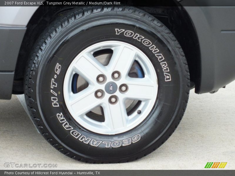 Tungsten Grey Metallic / Medium/Dark Flint 2007 Ford Escape XLS