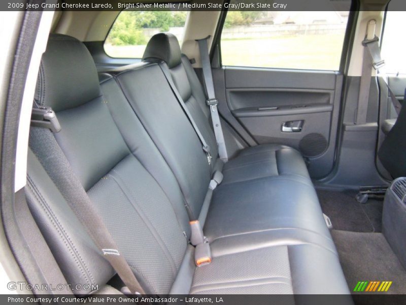 Bright Silver Metallic / Medium Slate Gray/Dark Slate Gray 2009 Jeep Grand Cherokee Laredo