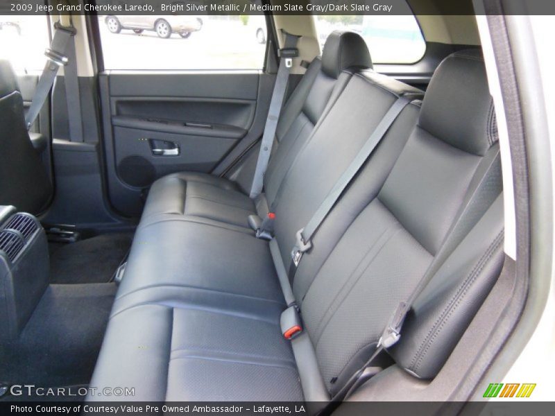 Bright Silver Metallic / Medium Slate Gray/Dark Slate Gray 2009 Jeep Grand Cherokee Laredo