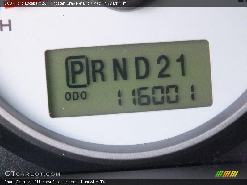Tungsten Grey Metallic / Medium/Dark Flint 2007 Ford Escape XLS