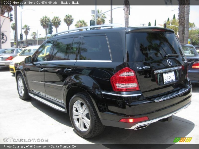 Black / Black 2012 Mercedes-Benz GL 450 4Matic