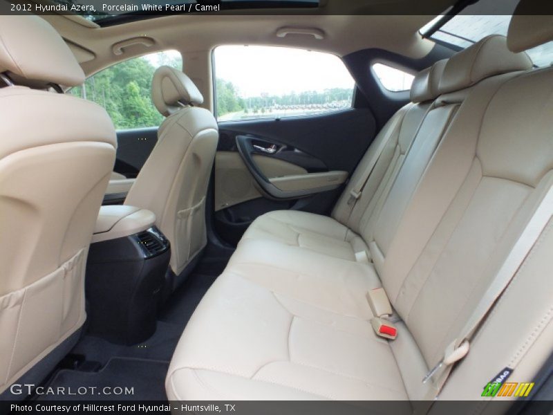 Porcelain White Pearl / Camel 2012 Hyundai Azera