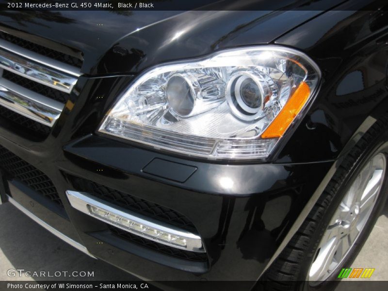 Black / Black 2012 Mercedes-Benz GL 450 4Matic
