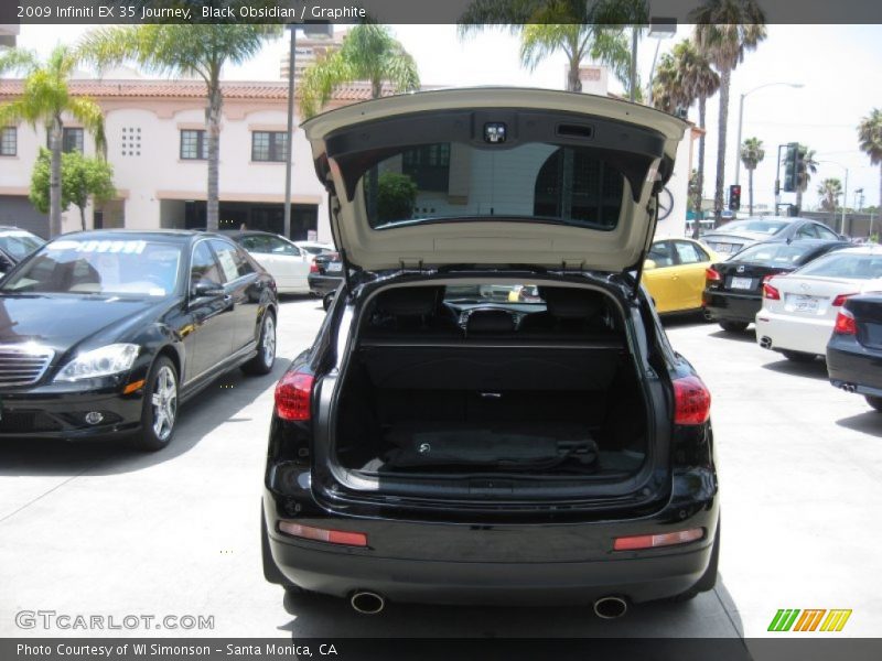 Black Obsidian / Graphite 2009 Infiniti EX 35 Journey