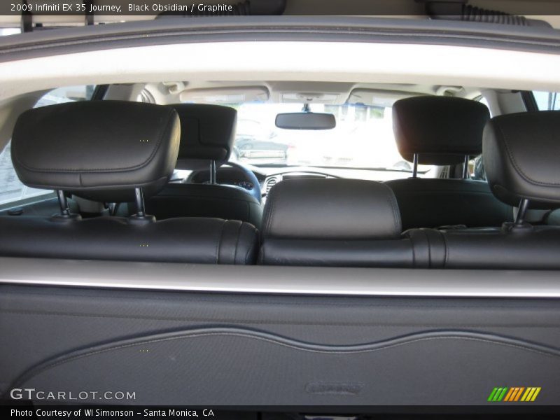 Black Obsidian / Graphite 2009 Infiniti EX 35 Journey