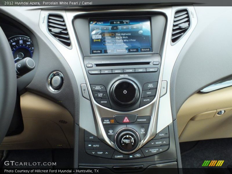 Porcelain White Pearl / Camel 2012 Hyundai Azera