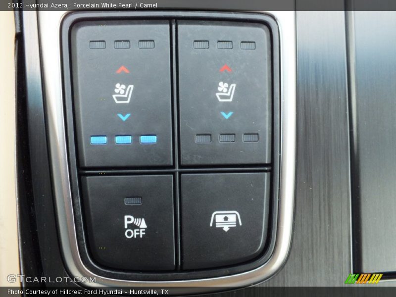 Porcelain White Pearl / Camel 2012 Hyundai Azera