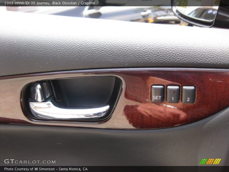 Black Obsidian / Graphite 2009 Infiniti EX 35 Journey