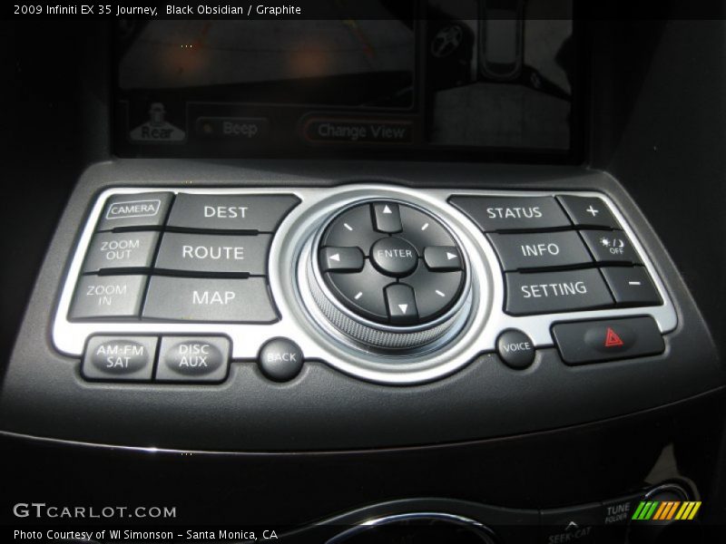 Black Obsidian / Graphite 2009 Infiniti EX 35 Journey